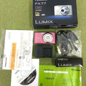 Panasonic LUMIX DMC-FX77 ピンク デジタルカメラ 超美品