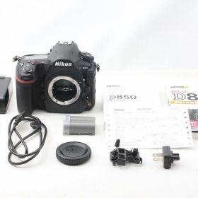 ニコン NIKON D850 ボディ 僅か500ショット以下 付属品満載 別売撮影ガイド◇51411