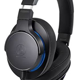 audio-technica SoundReality ポータブルヘッドホン ハイレゾ音源対応 ブラック ATH-MSR7b BK