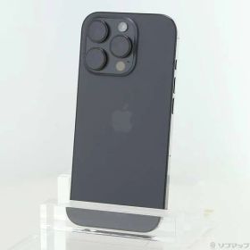 ソフマップ 〔中古品〕 iPhone16 Pro 128GB ブラックチタニウム MYMV3J／A SIMフリー【198】