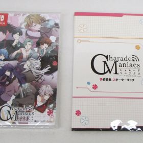 CharadeManiacs シャレードマニアクス Switchソフト 特典付 未開封品