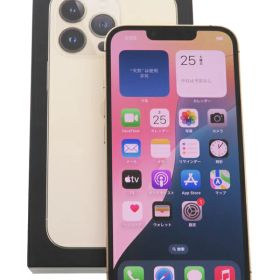【Apple】アップル『iPhone 13 Pro / 6.1inch / A15 Bionic / 128GB / SIMロック解除済 docomo / ゴールド』MLUH3J/A スマートフォン 1週間保証【中古】
