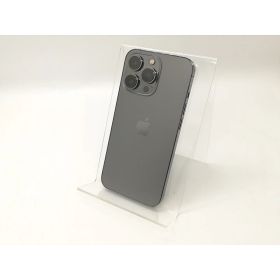 【中古】Apple 国内版 【SIMフリー】 iPhone 13 Pro 128GB グラファイト MLUE3J/A【秋葉4号】保証期間1ヶ月【ランクC】