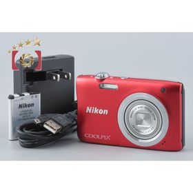 【中古】Nikon ニコン COOLPIX A100 レッド コンパクトデジタルカメラ