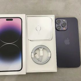 アップル Apple 【SIMロック解除】au iPhone14 Pro Max 128GB 【ネットワーク利用制限〇】 MQ993J/A 【中古】