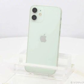 【中古】Apple(アップル) iPhone12 mini 64GB グリーン MGAV3J／A SIMフリー 【258-ud】