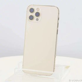 【中古】Apple(アップル) iPhone12 Pro 256GB ゴールド MGMC3J／A SoftBank 【258-ud】