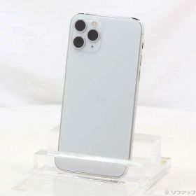 【中古】Apple(アップル) iPhone11 Pro 64GB シルバー MWC32J／A SIMフリー 【247-ud】
