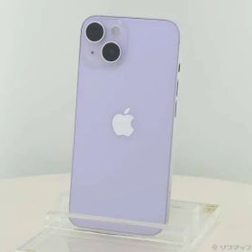 ソフマップ 〔中古品〕 iPhone14 128GB パープル MPUY3J／A SIMフリー【352】