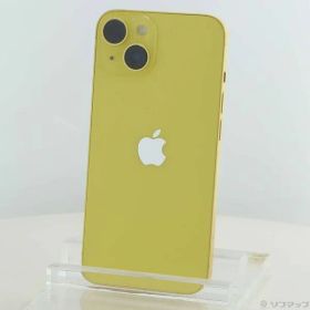 ソフマップ 〔中古品〕 iPhone14 128GB イエロー MR3Q3J／A SIMフリー【377】
