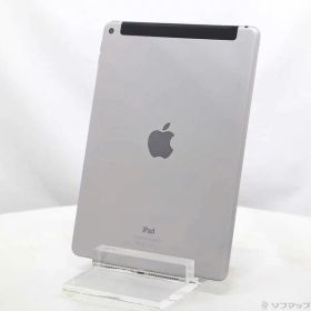 【中古】Apple(アップル) iPad Air 2 64GB スペースグレイ MGHX2J／A au 【377-ud】