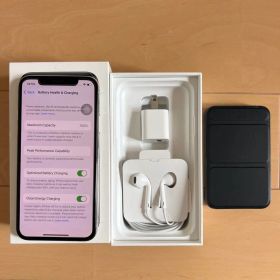 ハ*ン様 iPhoneX 256GB SIMフリー シルバー silver 本体