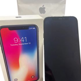 ◎【箱付き】iPhone X Space Gray 64 GB SIMフリー