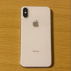 iPhoneX 64GB シルバー 修理歴なし Face ID可