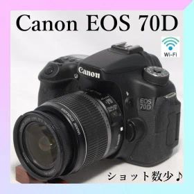 ✨Canon EOS 70D✨シングルレンズ✨ショット数少✨一眼レフ✨