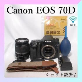 ✨Canon EOS 70D✨ショット数3062✨高画質✨一眼レフカメラ✨