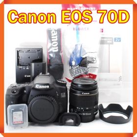 Canon EOS 70D 一眼レフカメラ スマホ転送 シングルレンズ