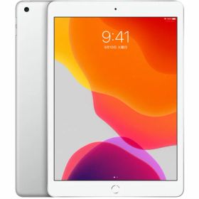 【中古】A+ランク【未使用に近い】 SIMフリー iPad 10.2 第7世代(2019) 128GB WIFI＋celluler シルバー 利用制限-(白ロム) 送料無料
