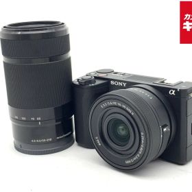 【中古】 【並品】 ソニー VLOGCAM ZV-E10 II ダブルズームレンズキット ブラック [ZV-E10M2X B] 【ミラーレス一眼】 【6ヶ月保証】