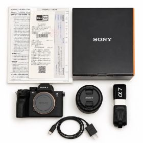 シャッター回数2回(レンズ付き) SONY α7 IV ILCE-7M4 ボディ