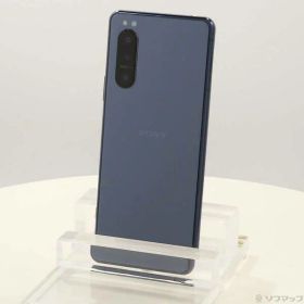 【中古】SONY(ソニー) Xperia 5 II 128GB ブルー SOG02 auロック解除SIMフリー 【348-ud】