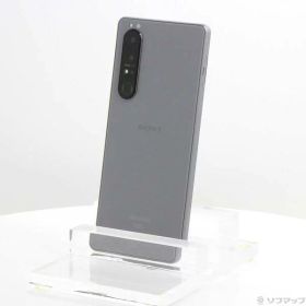 【中古】SONY(ソニー) Xperia 1 III 256GB フロストグレー SO-51B docomoロック解除SIMフリー 【368-ud】