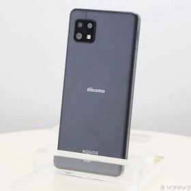 【中古】SHARP(シャープ) AQUOS sense6 64GB ブラック SH-54B docomo SIMフリー 【305-ud】