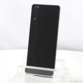 【中古】SONY(ソニー) Xperia 1 II 256GB フロストブラック XQ-AT42 SIMフリー 【262-ud】