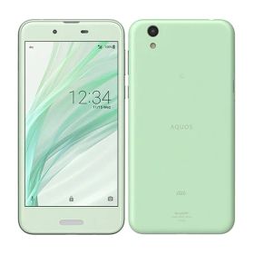 【中古】【安心保証】 AQUOS sense SHV40[32GB] au オパールグリーン
