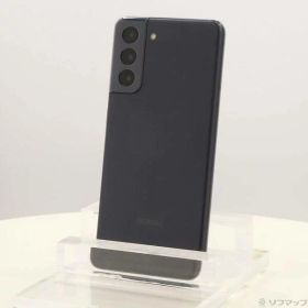 【中古】SAMSUNG(サムスン) Galaxy S21 5G 256GB ファントムグレー SCG09 auロック解除SIMフリー 【305-ud】