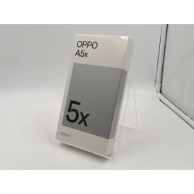 【未使用】Oppo 国内版 【SIMフリー】 OPPO A5x 4GB 128GB ブルー【千葉】保証期間3ヶ月