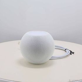 【中古】Apple(アップル) HomePod mini ホワイト MY5H2J／A 【377-ud】