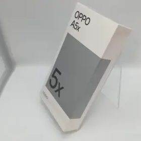 【未使用】Oppo 国内版 【SIMフリー】 OPPO A5x 4GB 128GB ブルー【京都】保証期間３ヶ月