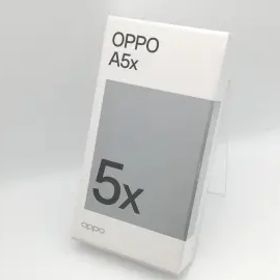 【未使用】Oppo 国内版 【SIMフリー】 OPPO A5x 4GB 128GB ブルー【中野】保証期間３ヶ月