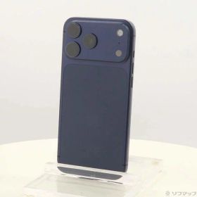 【中古】Apple(アップル) iPhone17 Pro Max 2TB ディープブルー MFYL4J／A SIMフリー 【377-ud】