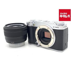 【中古】 【並品】 フジフイルム X-M5 XC15-45mmレンズキット シルバー