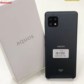 爆速発送AQUOS sense6s 4GB/64GB ブラック SHG07 AU版SIMフリー 美品
