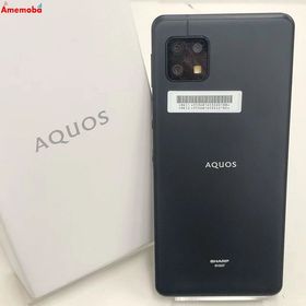 爆速発送AQUOS sense6s 4GB/64GB ブラック SHG07 AU版SIMフリー 美品