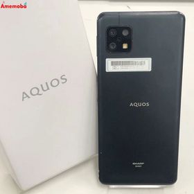 爆速発送AQUOS sense6s 4GB/64GB ブラック SHG07 AU版SIMフリー