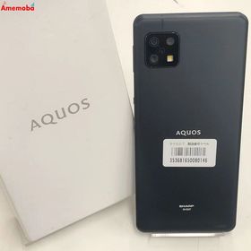 爆速発送AQUOS sense6s 4GB/64GB ブラック SHG07 AU版SIMフリー 美品