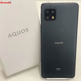 爆速発送AQUOS sense6s 4GB/64GB ブラック SHG07 AU版SIMフリー