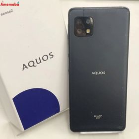 爆速発送AQUOS sense6s 4GB/64GB ブラック SHG07 AU版SIMフリー