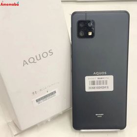 爆速発送AQUOS sense6s 4GB/64GB ブラック SHG07 AU版SIMフリー