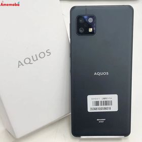 爆速発送AQUOS sense6s 4GB/64GB ブラック SHG07 AU版SIMフリー 美品