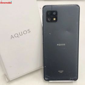 爆速発送AQUOS sense6s 4GB/64GB ブラック SHG07 AU版SIMフリー