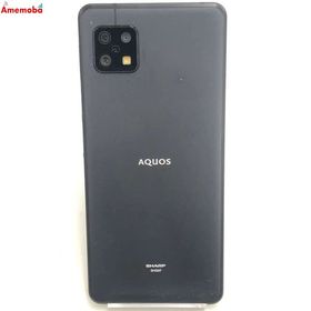爆速発送AQUOS sense6s 4GB/64GB ブラック SHG07 AU版SIMフリー