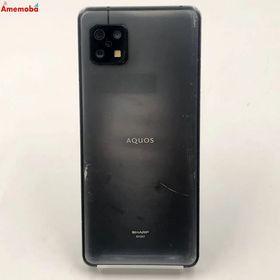 爆速発送AQUOS sense6s 4GB/64GB ブラック SHG07 AU版SIMフリー