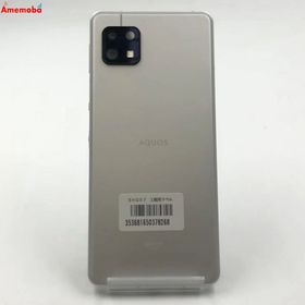 爆速発送AQUOS sense6s 4GB/64GB シルバー SHG07 AU版SIMフリー 美品