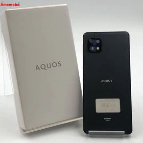爆速発送AQUOS sense6s 4GB/64GB ブラック SHG07 AU版SIMフリー
