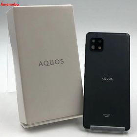 爆速発送AQUOS sense6s 4GB/64GB ブラック SHG07 AU版SIMフリー